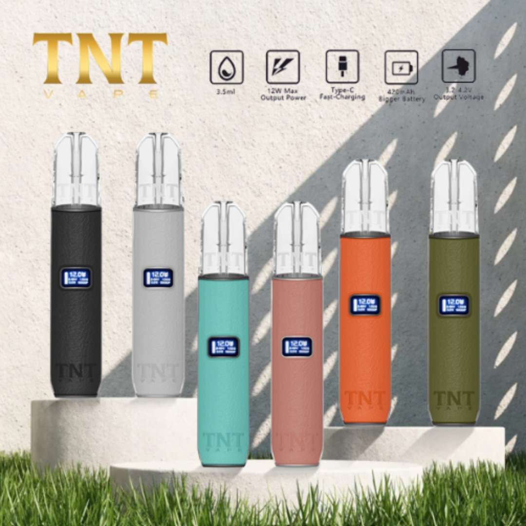 TNT主機|皮革機身 · 三檔調節 · 一代通用電子煙主機 · 6色可選 · 台灣現貨:圖片 2