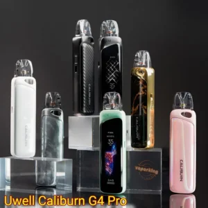 Uwell Caliburn G4 Pro 註油主機|全觸控螢幕・1800mAh電池・35W輸出