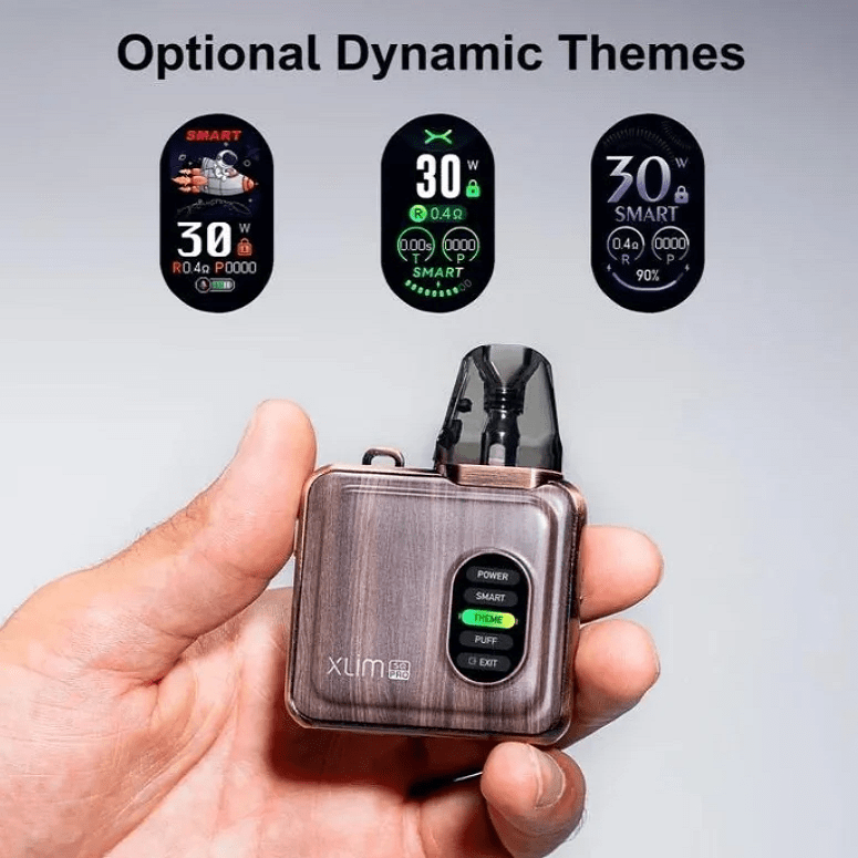 OXVA Xlim SQ Pro 小蠻牛電子煙主機煙彈空倉 | 迷你方形設計 · 智慧顯示螢幕:圖片 3