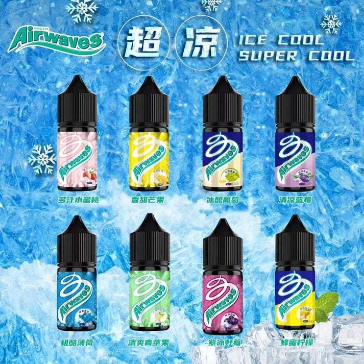 Airwaves口香糖系列煙油|30ml/35mg丁鹽煙油・美國原裝進口・小煙專用:圖片 4
