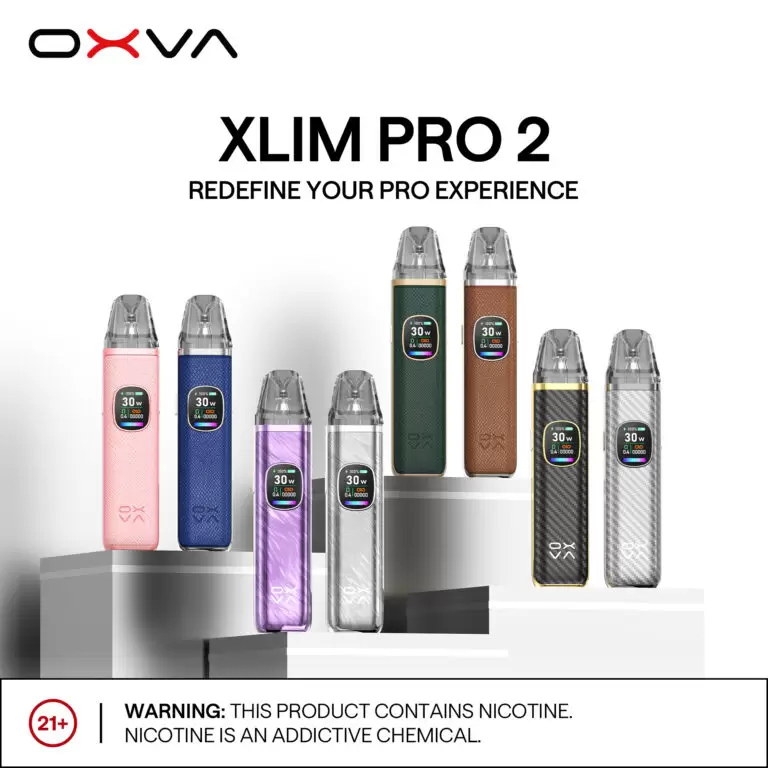 Oxva Xlim Pro 2 小蠻牛二代註油主機 | 強勁動力 · 絕佳口感 · 高清彩屏 · 2026新款:圖片 2