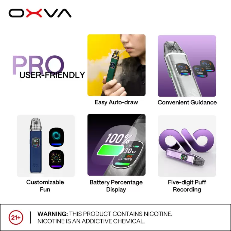 Oxva Xlim Pro 2 小蠻牛二代註油主機 | 強勁動力 · 絕佳口感 · 高清彩屏 · 2026新款:圖片 4